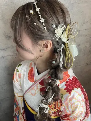 セミロング カメレオン 🦎正田 美空のヘアスタイル