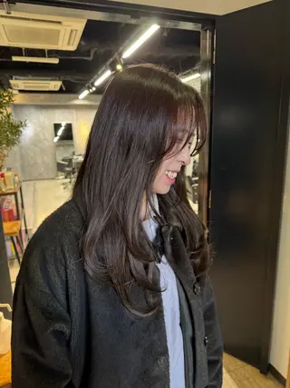 ロング カラー ♡ハッシュカット/ レイヤー/yucoのヘアスタイル