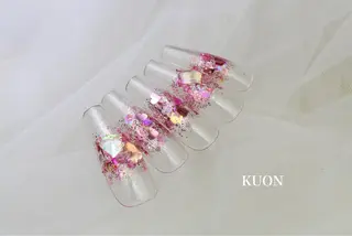 ネイル KUON 本町阿波座のネイルデザイン