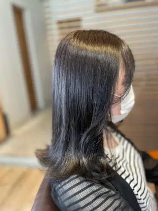 セミロング 後藤 千里のヘアスタイル