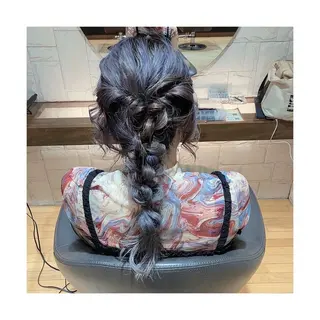 ヘアアレンジ レイヤーカット ♥kanaのヘアスタイル