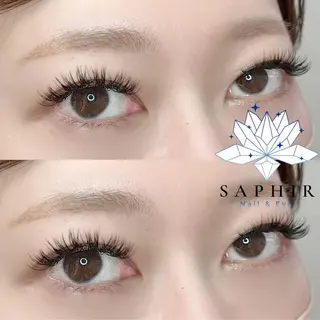 マツエク・マツパ ♡Saphir♡ HANAのマツエク・マツパデザイン