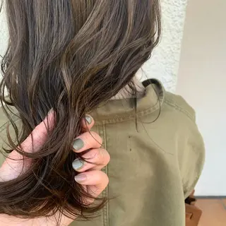 セミロング カラー 中津/柔らかカラー/ ナガオ　イズミのヘアスタイル