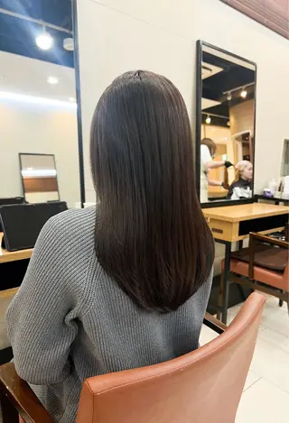 ロング カラー 艶カラー/透明感 /ヒグチアオイのヘアスタイル