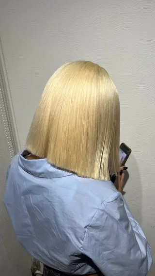 ショート カラー 🇰🇷韓国ヘア TAKUMI🐯💎のヘアスタイル