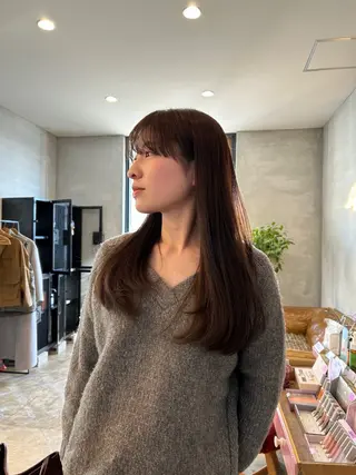 ロング カラー hale所属・hale airiのヘアスタイル