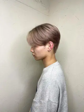 メンズ 韓国ヘア🫧艶カラー 🫧髪質改善/オオヤのヘアスタイル