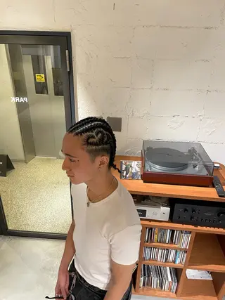 ヘアアレンジ 松井 駿のヘアスタイル