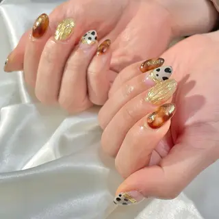 ネイル ミルフィーユ /Tomoeのネイルデザイン