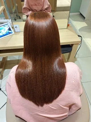 ロング 艶髪縮毛矯正🪽💫 安田彩愛のヘアスタイル