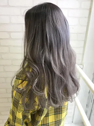 ロング カラー ヘアアレンジ エクステの神様 ▫️原島ユウヤ▫️のヘアスタイル