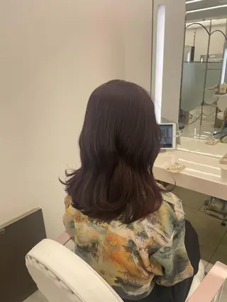 ミディアム カラー COA GINZA/ 相澤謙心のヘアスタイル