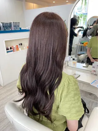 ロング 小川 夏花のヘアスタイル