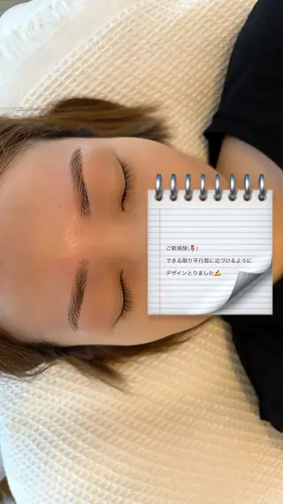 アイブロウ andc みゆき 口コミ5.0🌟🌟のマツエク・マツパデザイン