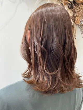 ミディアム ゴトウ  アヤ bisou hairのヘアスタイル