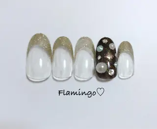 ネイル 40代からの爪を守る ×ケア重視サロン♡のネイルデザイン