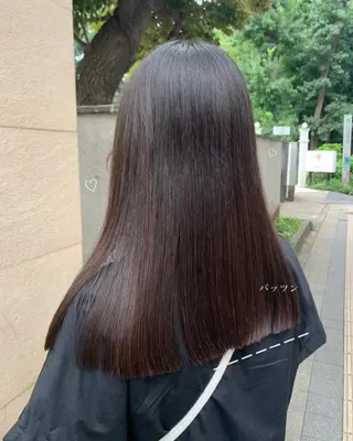 ロング 似合わせレイヤーカ ット ʚɞ riiのヘアスタイル