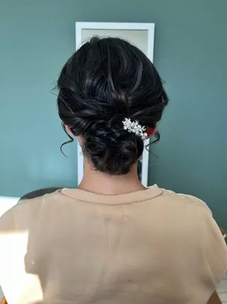 ミディアム ヘアアレンジ M.arc 【マーキ】のヘアスタイル