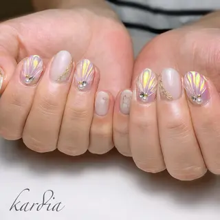 ネイル καρδιά -ｶﾙﾃﾞｨｱ-のネイルデザイン