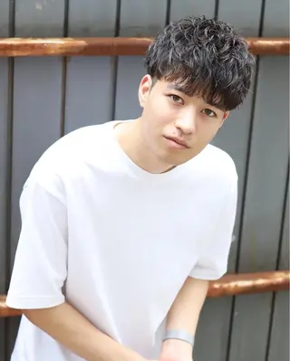 ショート パーマ メンズ TAIGA /メンズ美容師のヘアスタイル