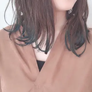 ミディアム La fith hair kanonあびこ店所属・トップスタイリスト 🧸中島梨穂🧸のヘアスタイル
