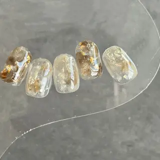 ネイル Ray. ちゅるん系ニュアンスのネイルデザイン