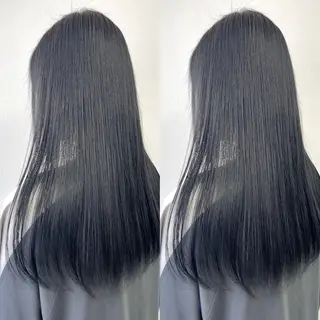 ロング 透明感カラー🪿🤍 顔まわりカットのヘアスタイル