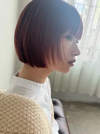 ショート marr所属・金子 絵梨花のヘアスタイル