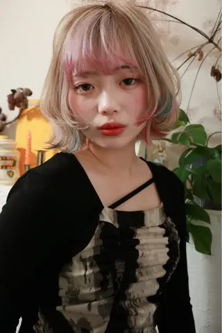 ショート カラー ooit所属・ooit 【オーイット】のヘアスタイル