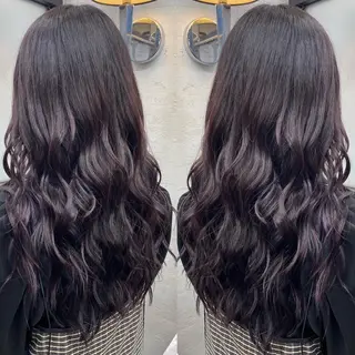 セミロング カラー 艶カラー吉祥寺🌸 KAZUEのヘアスタイル