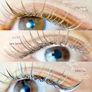 マツエク・マツパ nouvell 🪐sanaのマツエク・マツパデザイン