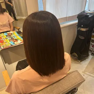 ミディアム 美髪✨艶髪✨髪質改善 カラー特化❣️津川のヘアスタイル