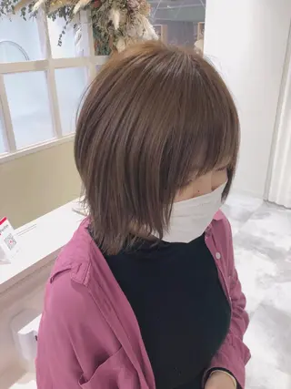 ショート カラー 似合わせかわいい カット【店長】珱翔のヘアスタイル
