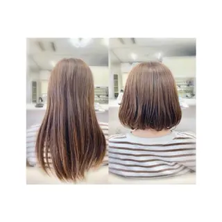 ミディアム ヘアー    アンド  フェイス  Lien所属・橋口 千裕のヘアスタイル