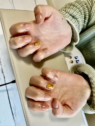 ネイル HaneLab ꕤ︎︎·͜·のネイルデザイン