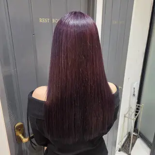 ロング カラー メンズヘア&メイク/ ハイトーン/りゅうのヘアスタイル