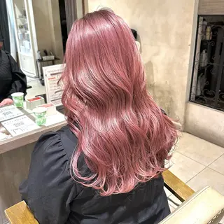 ロング カラー 🫧Lee十三🫧 濱平ももかのヘアスタイル