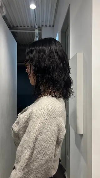 セミロング パーマ ☆ HARUKA ☆のヘアスタイル