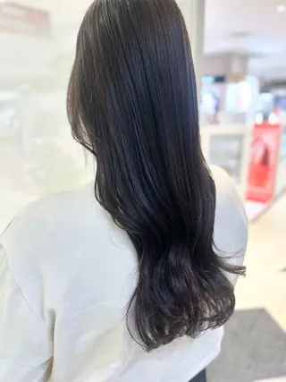 ロング 艶質改善/縮毛矯正 ササキナツミのヘアスタイル