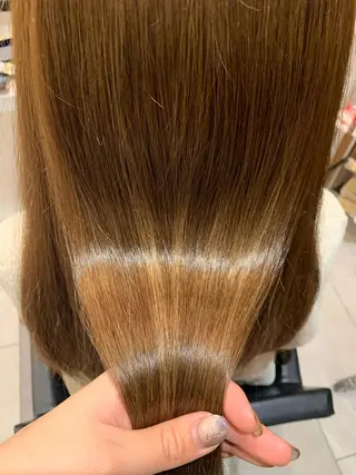 ミディアム カラー 💎K-two名古屋 安田ちづる💎のヘアスタイル