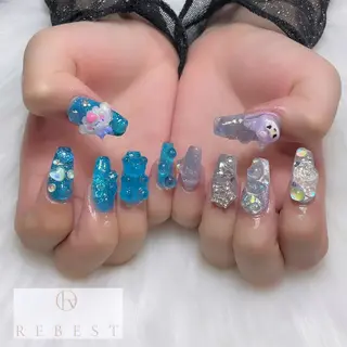 ネイル REBEST🎀 付け放題のネイルデザイン