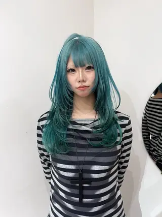 ロング カラー TOTA 唯一無二カラーのヘアスタイル