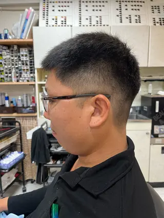 ショート メンズ COIFFURE DOUX(コアフィールドゥ)所属・✂︎men's hair✂︎立石亮のヘアスタイル