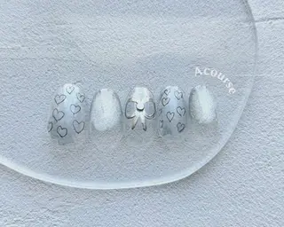 ネイル 0203ムニムサン 💙Mihoのネイルデザイン