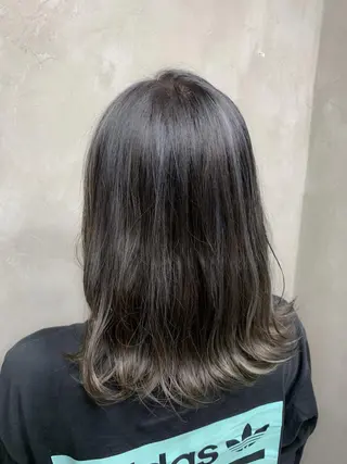 ミディアム カラー 🌈髪質改善💕 縮毛矯正✨青木まで✨のヘアスタイル