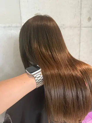 カラー Hikaru艶カラー /メンズカットのヘアスタイル