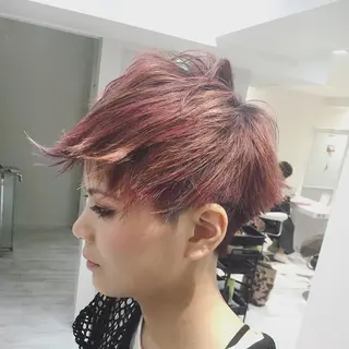 ショート カラー ノアヘアデザイン町田店所属・ショートヘア特化 mayaのヘアスタイル