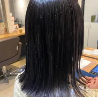 ミディアム カラー 佐藤 裕史のヘアスタイル