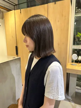 ミディアム FILMS所属・レイヤーボブ★ cocomoのヘアスタイル