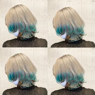 ミディアム 韓・中華美女ヘア 🇰🇷×🇨🇳のヘアスタイル